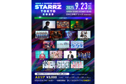 りんか・前田大翔・森脇梨々夏らがモデルとして参加、エンタメ×ファッションの祭典「STARRZ TOKYO」出演者第4弾解禁