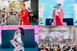 MINMI、nobodyknows+、戦慄かなのら豪華ゲスト集結 ホリエモン主催音楽フェス「BOB2025」ずぶ濡れ演出に観客熱狂＜現地レポ＞ 画像