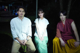 水上恒司・山下美月・宮舘涼太、キャスト陣が織りなす“化学反応”「火喰鳥を、喰う」新たなメイキングカット解禁 画像