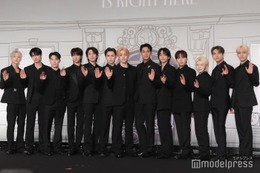 SEVENTEEN、メンバー13人集結 兵役中ジョンハン＆ウォヌ・入隊直前ホシ＆ウジの貴重ショットに「泣いちゃう」「また全員揃うの待ってる」の声