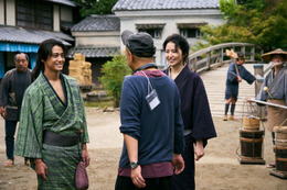 長澤まさみ、永瀬正敏・キンプリ高橋海人らとの“熱演”裏側公開 時代劇初主演で存在感放つ【おーい、応為】
