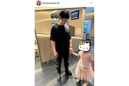 藤本美貴、“紳士”な夫・庄司＆5歳次女のほっこりSHOTに「娘ちゃんの横顔がミキティ」「そっくり！」の声
