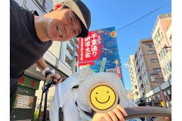 東貴博、1歳次女を連れて“八郎じぃじとばぁばのお墓参り”へ「2人とも喜んだだろうね」