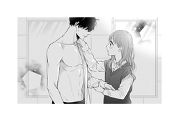 「脱いでください！」お茶をこぼしてしまい自分で言ったものの、彼の裸にドキリ…【黒崎さんの一途な愛がとまらない  #45】