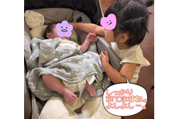 ニッチェ江上、2歳長女の“お姉さん”な姿にほっこり「成長を感じまくりな1日でした」