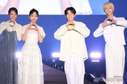 當真あみ＆齋藤潤ら「TGC」登場 初々しいランウェイにMC悶絶「可愛らしい」【ストロベリームーン 余命半年の恋】 画像