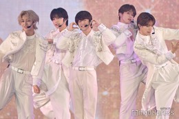 なにわ男子・大橋和也ら「君がトクベツ」劇中アイドル“ライクレ”サプライズライブ 話題曲イベント初披露に歓声【ガルアワ2025AW】