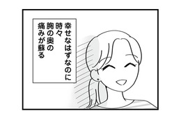 幸せな家庭を築いているはずなのに…。胸の奥に残る夫の浮気【私以外、全員クズ 夫の浮気はハニトラ地獄でした #２】