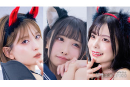 【見つけた美女シリーズ】フレッシュ「スペシャル大撮影会」で視線を集めた注目の3人