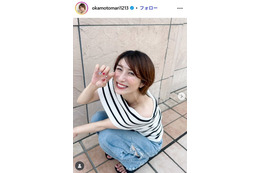 おかもとまり、10歳息子とのヘアカット後写真に反響「雰囲気がすでにイケメン」「可愛いママ」の声