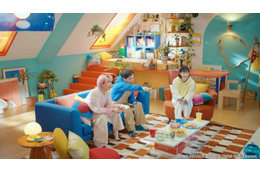 Snow Man佐久間大介、霜降り明星せいや&石井杏奈と「桃鉄2」プレー “台本なし”新CM撮影で波乱の展開