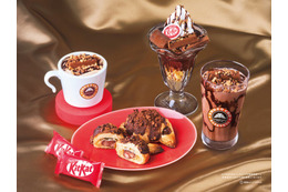 サンマルクカフェ×キットカット、初コラボ決定 期間限定メニュー4品登場