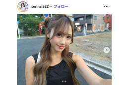 「今日好き」参加JK、モノトーンコーデで美脚&ウエスト披露「大人っぽい」「美しすぎて2度見」と反響 画像