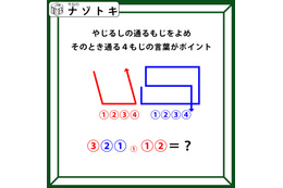 クイズです！「やじるしの通るもじをよめ」２つの矢印の動きは何を表している？【難易度LV４.・辛口】 画像