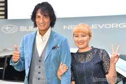 丸山桂里奈、夫・本並健治氏との2ショット公開 長女も付き添い「最高にお似合いの夫婦」「おませさんで可愛い」の声