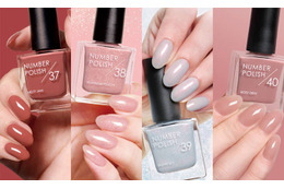 NUMBER POLISH、2025年WINTER うるうるとした血色感 優しく華やかなウィンターカラー登場