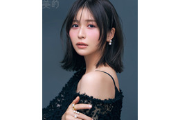 長濱ねる・宮崎優・片岡凜、“魔法のようなテクニック”で変身 抜けメイク×ブラックコーデで華麗な姿披露