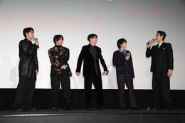 「2人はずっとこんな感じ」水上恒司＆濱尾ノリタカの仲良しぶりに綱啓永がツッコミ『WIND BREAKER／ウィンドブレイカー』 完成披露