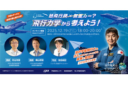 JAXA「紙飛行機の飛行力学」12/19、油井宇宙飛行士もリアル参加