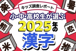 小中高生が選ぶ2025年の漢字、1位「米」初のランクイン