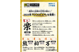 小学生が選ぶ「今年の漢字」熊は2位…1位は？ 画像