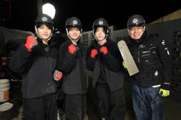 timelesz佐藤勝利・橋本将生・猪俣周杜、塗装作業に挑戦「ヒロミの大晦日リホーム」助っ人参加 画像