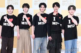 【紅白リハ2日目】M!LK「紅白」台本はじゃんけん争奪戦予告「すんごい輝いて見える」 画像