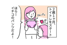 トイレトレーニングがスタート！時間が経っても、おもらししてないみたいだけど…【育児ってこんなに笑えるんや！ #30】 画像