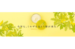 スチームクリーム、春を告げる季節限定ミモザシリーズが今年も登場 画像