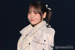 FRUITS ZIPPER櫻井優衣、大ぶりベルト×パフスリーブ着こなす 笑顔にキュン【TGCしずおか2026】 画像