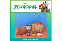 トートバッグやチャームが登場！サマンサタバサ『ズートピア』コレクション