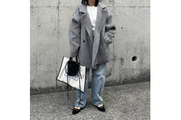 オーバーサイズコートで即オシャレ！シャギー素材のミドル丈コートで作る、冬の洗練こなれコーディネート【40代の毎日コーデ】