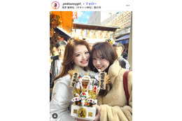 「今日好き」雨宮由乙花＆未苺、姉妹で“真逆ギャルメイク”「平成感が最高」「遺伝子強すぎ」の声