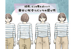 パンツのサイズは、ウエストで選ぶだけではNG！それよりも大事なのは、〇〇〇！＜似合うパンツの選び方＞【前編】