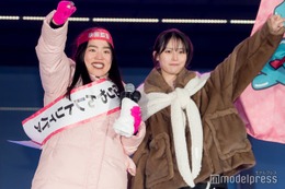 南沙良＆ゆりやんレトリィバァ、歌舞伎町で“約20分”街頭演説 聴衆とコール＆レスポンスも「アカデミー賞とるぞ！」「興行収入5000億！」【禍禍女】