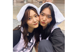 櫻坂46田村保乃＆山崎天“大阪姉妹”密着ショット解禁【櫻撮】