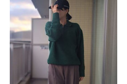 48歳寒波に怯えるPTAママが【GUマネキン買い】して週２愛用の防寒服が「緑のおばさんコーデの理にかなっていた」納得の理由