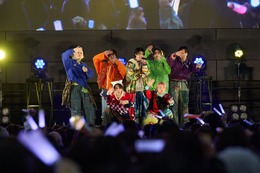 BUDDiiS、メジャーデビュー日にファン集結 MORRIE＆SHOOTの“キス芸”に会場悲鳴「お兄ちゃん嫉妬するやん」 画像