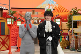 バイきんぐ小峠英二＆timelesz菊池風磨、町の人々の“癖強”な願い事に耳傾ける「小峠地蔵とお狐風磨」4週連続で放送決定