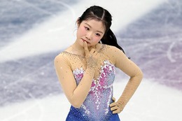 五輪フィギュア“首傾げポーズ”話題・中井亜美選手にキャスター驚き「あんな表情ができるなんて…」ポーズ誕生当時の心境切り込む 画像