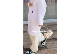 GUのパフスウェットパンツが優秀！楽なのにきれい見えする最旬スポーツMIX【40代の毎日コーデ】