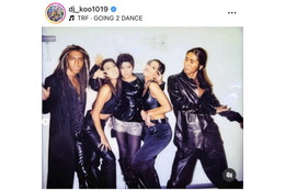 DJ KOO、TRFデビュー33周年を報告！懐かしの“1ヶ月20万”ドレッドヘアSHOTには「お若い」「青春でした！」の声