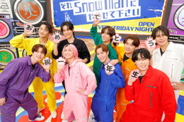 Snow Man「それスノ」収録現場に潜入取材 放送6年目の思い出明かす「小学一年生」特集登場