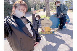 「ザ休日」辻希美、三男＆次女を連れて水族館へ！ほっこり家族SHOT公開「また行きたいね」