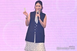 みちょぱ、マタニティドレス姿披露 第1子妊娠で思わぬ変化発見「旦那いわく」【TGC2026 S/S】