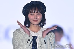 乃木坂46遠藤さくら、投げキッス＆眩しい笑顔で会場魅了 ベレー帽×ネクタイがお似合い【TGC2026 S/S】 画像