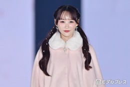 ＝LOVE音嶋莉沙、フリルミニスカから美脚披露「天使のように可愛い」「ハーフアップも似合ってる」と反響