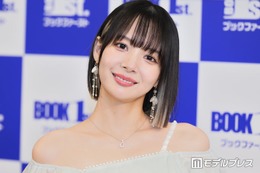 岡田紗佳、タイトなリブニットでボディライン際立つ「理想的」「スタイル抜群」と反響
