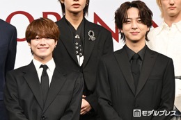 なにわ男子・大橋和也、古田新太から鼓舞激励「大橋さえちゃんとやれば大丈夫。テラくんは心配していない」会見で再共演【EXシアター有明オープニングラインナップ発表会】