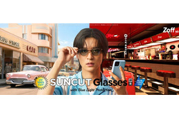 Snow Man目黒蓮、ドライブに子犬とのくつろぎタイム…「Zoff」新CMで海外感漂う日常シーン